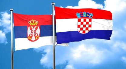 Traversarea frontierei din Serbia în Croația pe șosea