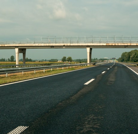 Die A3 Autobahn in Kroatien