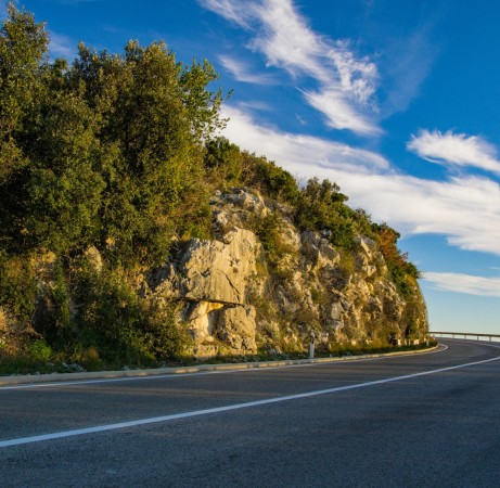 Die A2 Autobahn in Kroatien
