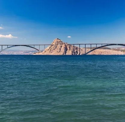 Wszystko na temat mostu Krk i wyspy Krk w Chorwacji