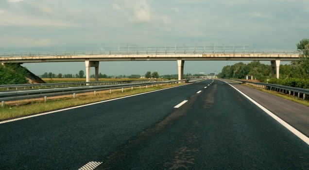 The A3 Motorway in Croatia