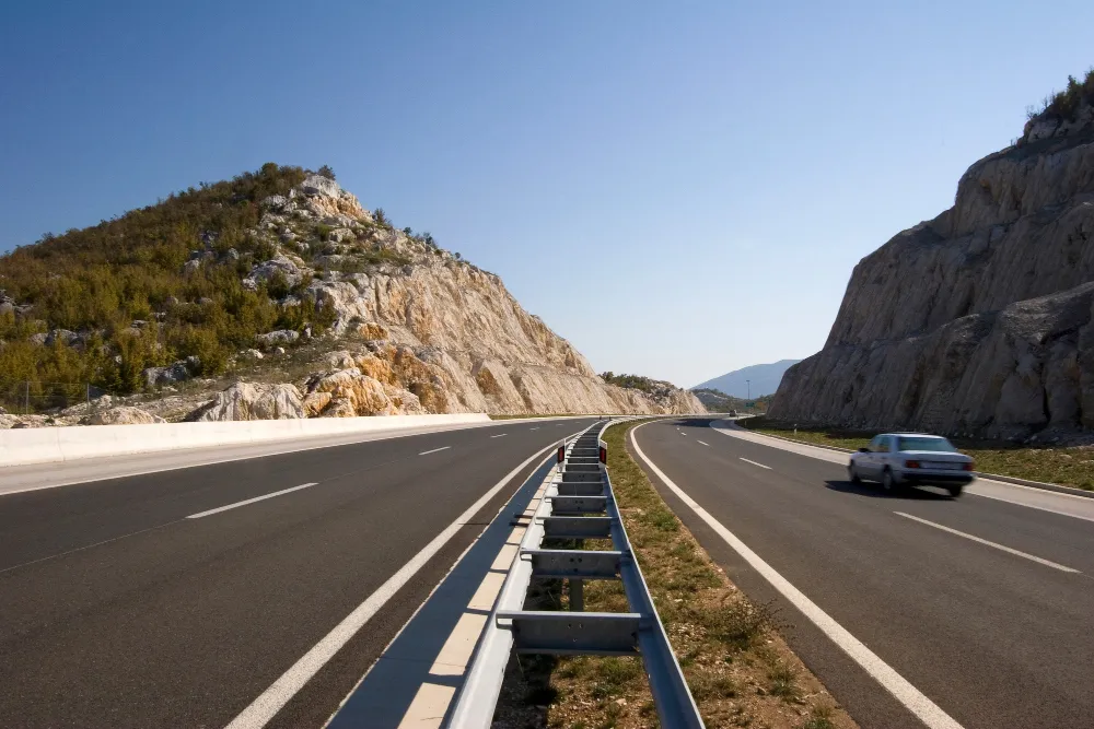 Die Autobahn A1 ist mit einer Länge von fast 500 km die längste Autobahn in Kroatien.